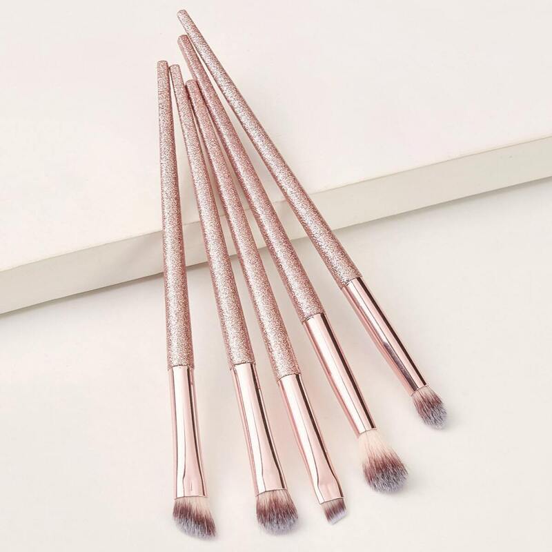 

Glitter Eye Makeup Brush 5pack, Gold