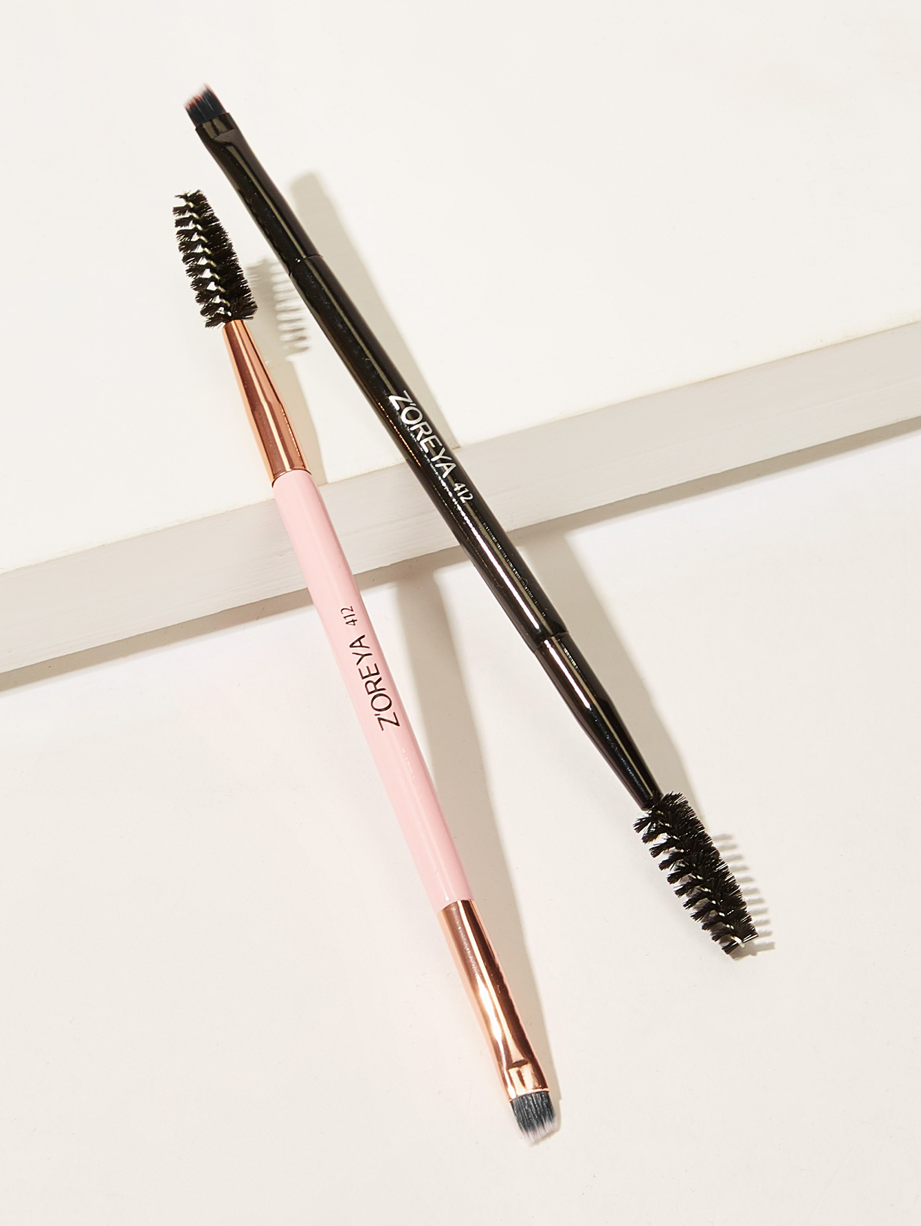 duo brow brush 2pcs