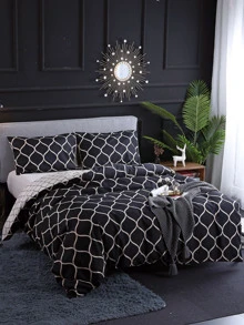 Beddengoedenset met geometrisch patroon - Veel kleurig - Bekijken 5