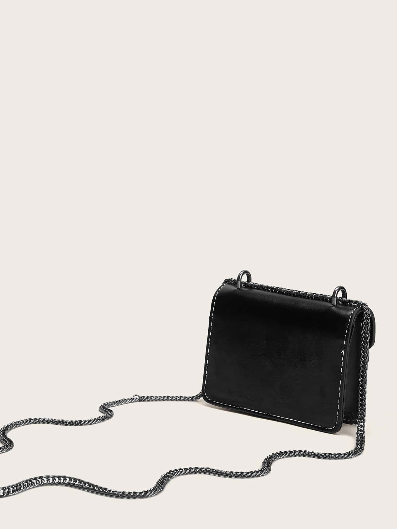 Crossbody Bag With Chain Strap Tank