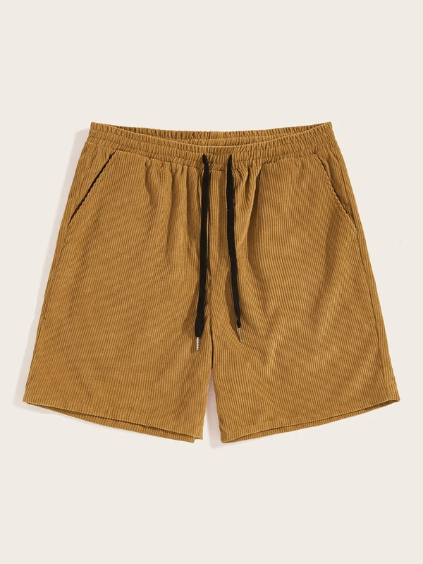 mens shorts with drawstring waist