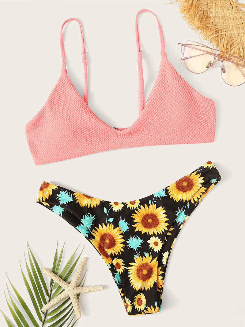 Bikini Imprimé Bikini Dépareillé Bikini Dépareillé Avec Imprimé Avec Y6gyfb7