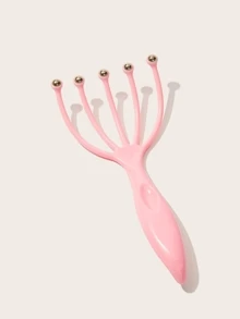 章鱼形头皮按摩器、学校、返校、旅行、旅行必需品、家居必需品、水疗、按摩工具、按摩、按摩器、水疗 - 粉色 - 查看 2