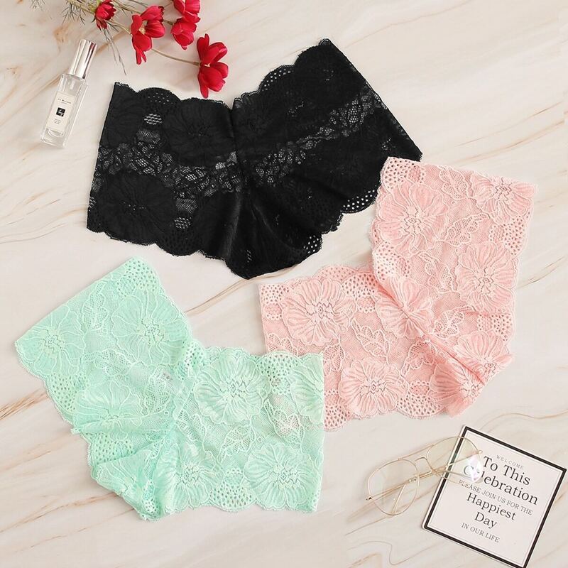 

Floral Lace Panty Set 3pack, Multicolor