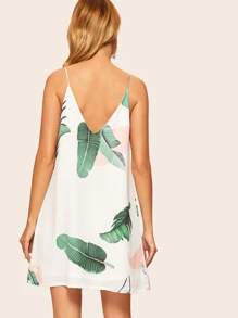 shein palm leaf dress