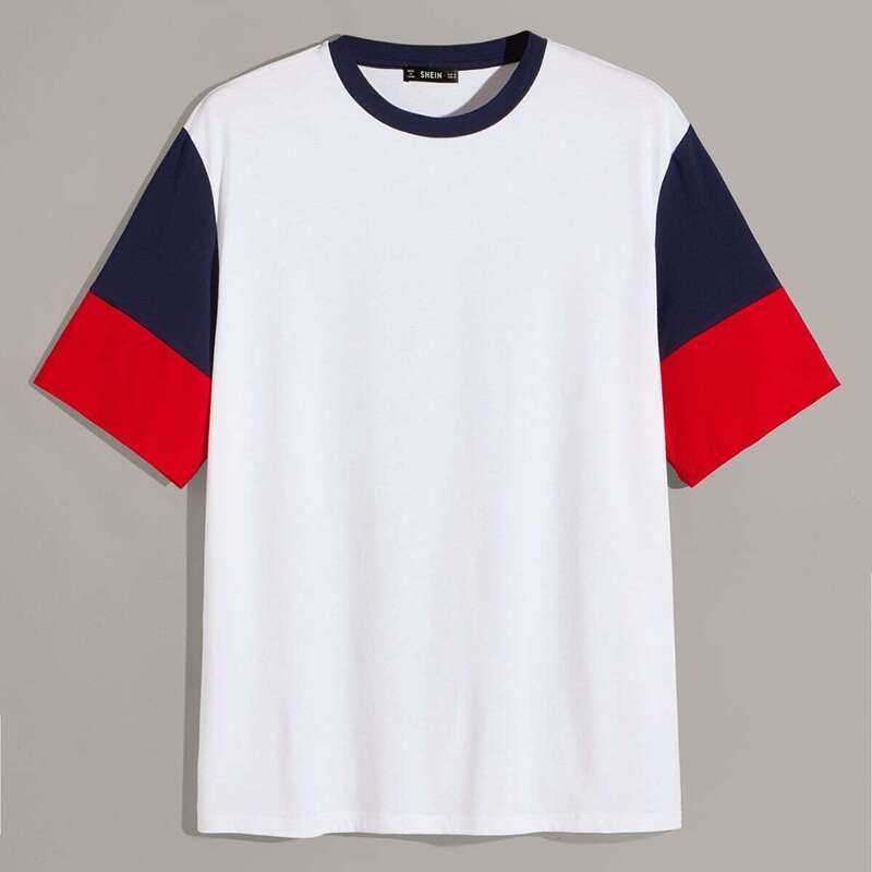 

Guys Cut and Sew Tee, White