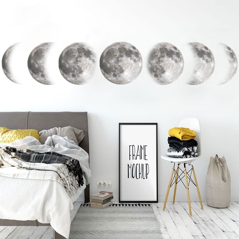 

Moon Print Wall Sticker