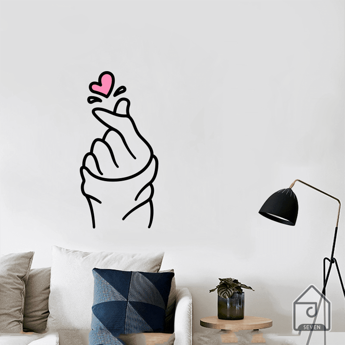 

Figure Print Wall Sticker, Multicolor