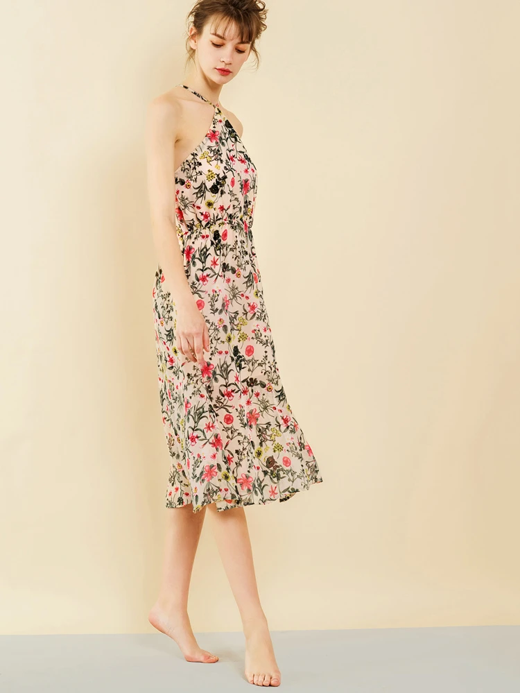 halter neck sundress