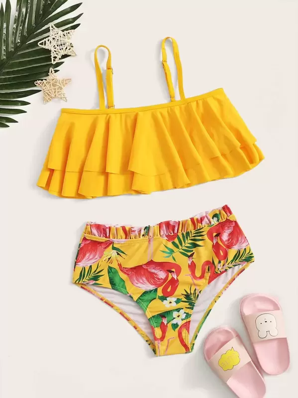 shein maillot de bain fille