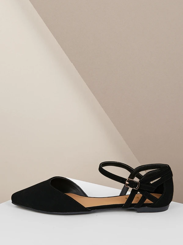 ankle strap flats australia