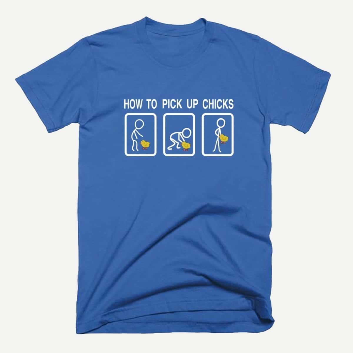 

Guys Letter Print Tee, Blue