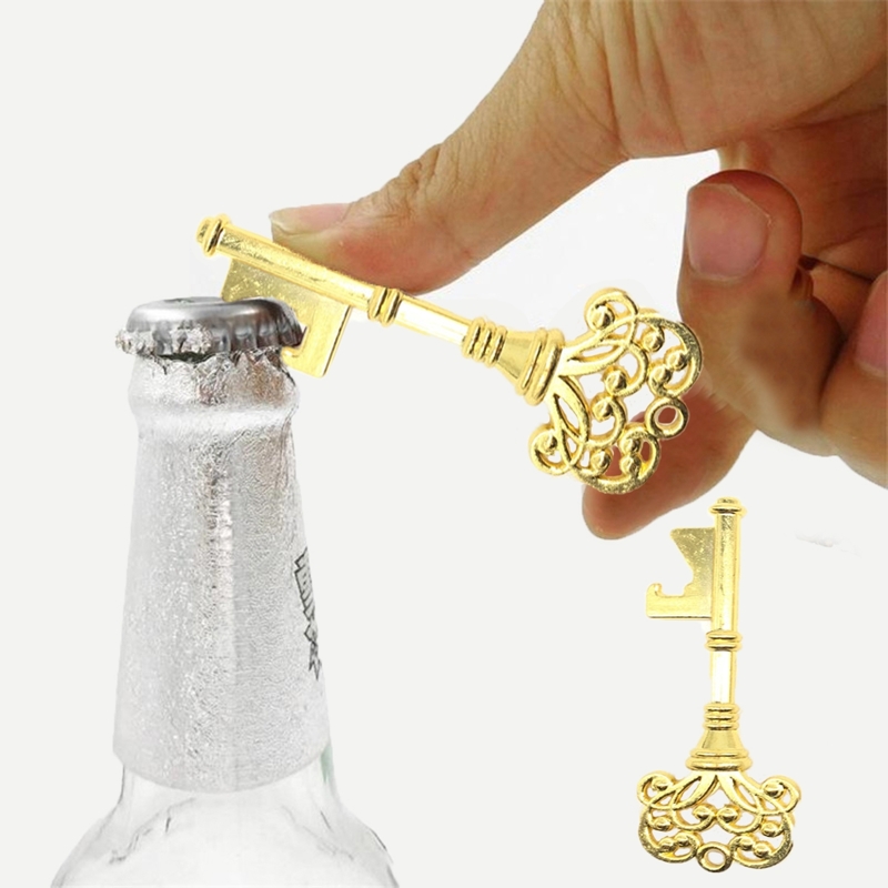

Key Shaped Bottle Opener, Gold