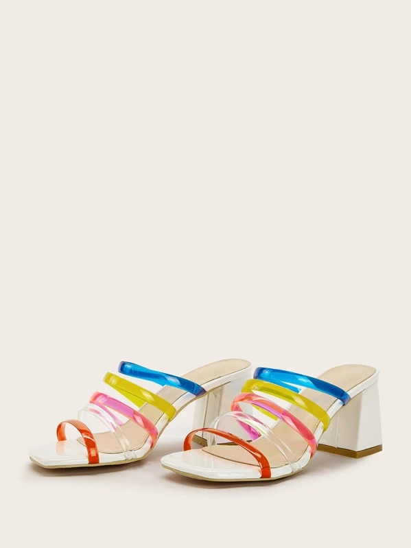 colorful mules