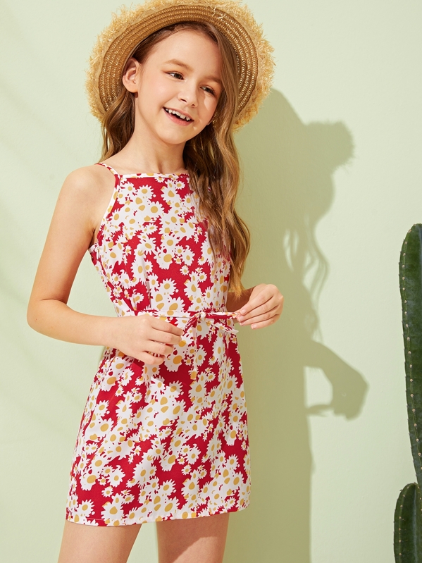 Plant Girl Dress