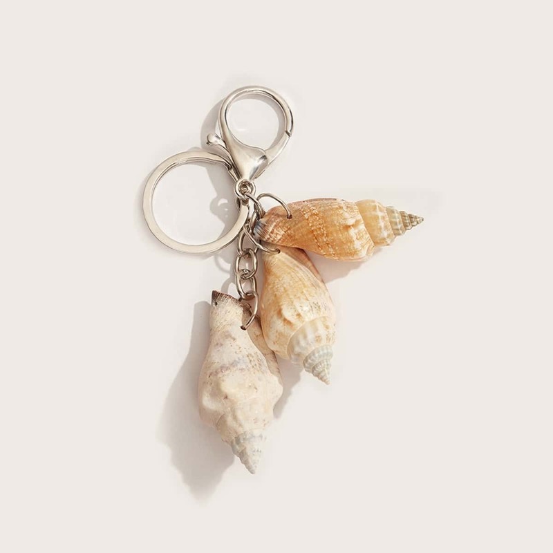

Shell Pendant Key Chain, Multicolor