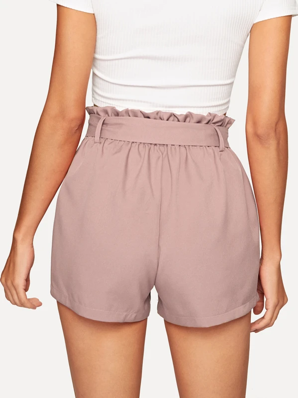 shein paperbag shorts