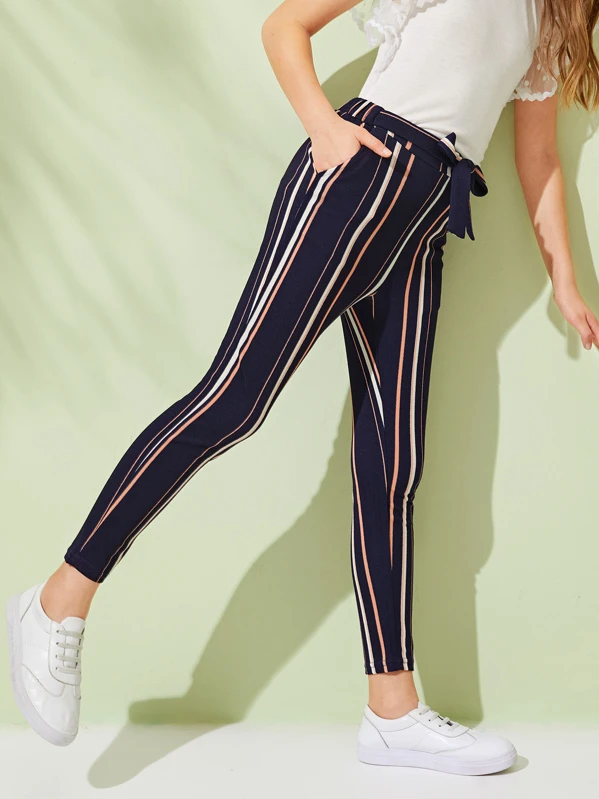 shein striped pants