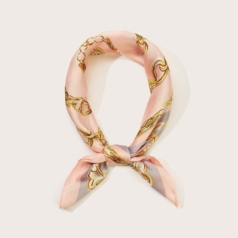 

Chain Print Bandana, Multicolor