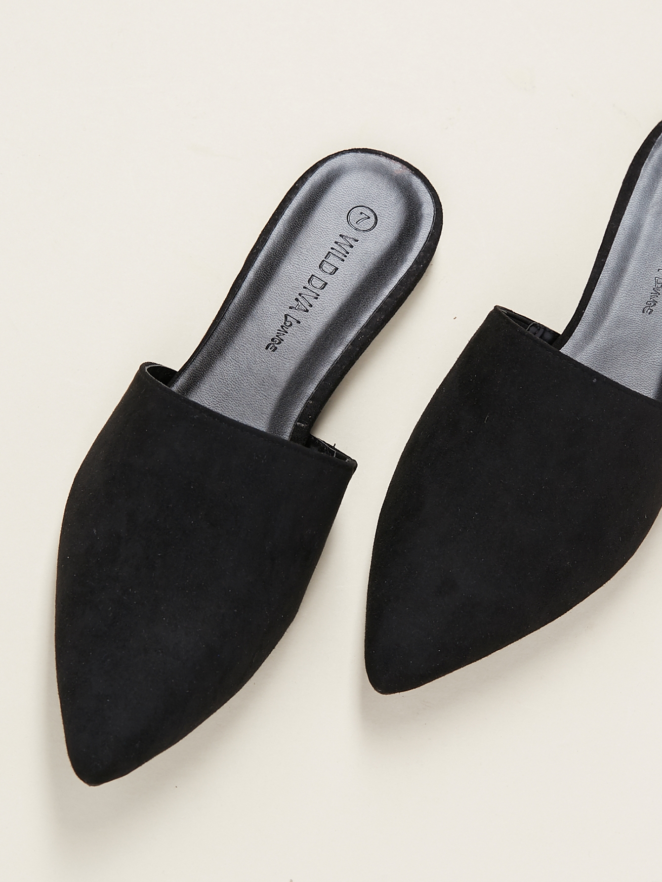 Pointed Toe Flat Slide Mules | SHEIN