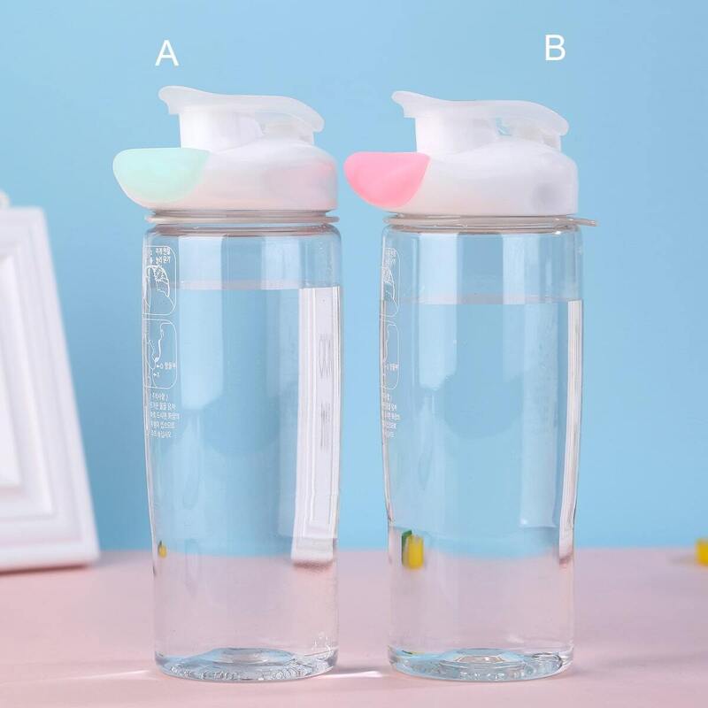 

Clear Water Bottle 1pc, Multicolor