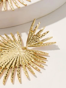 Pendientes largos en forma de radiación 1 par