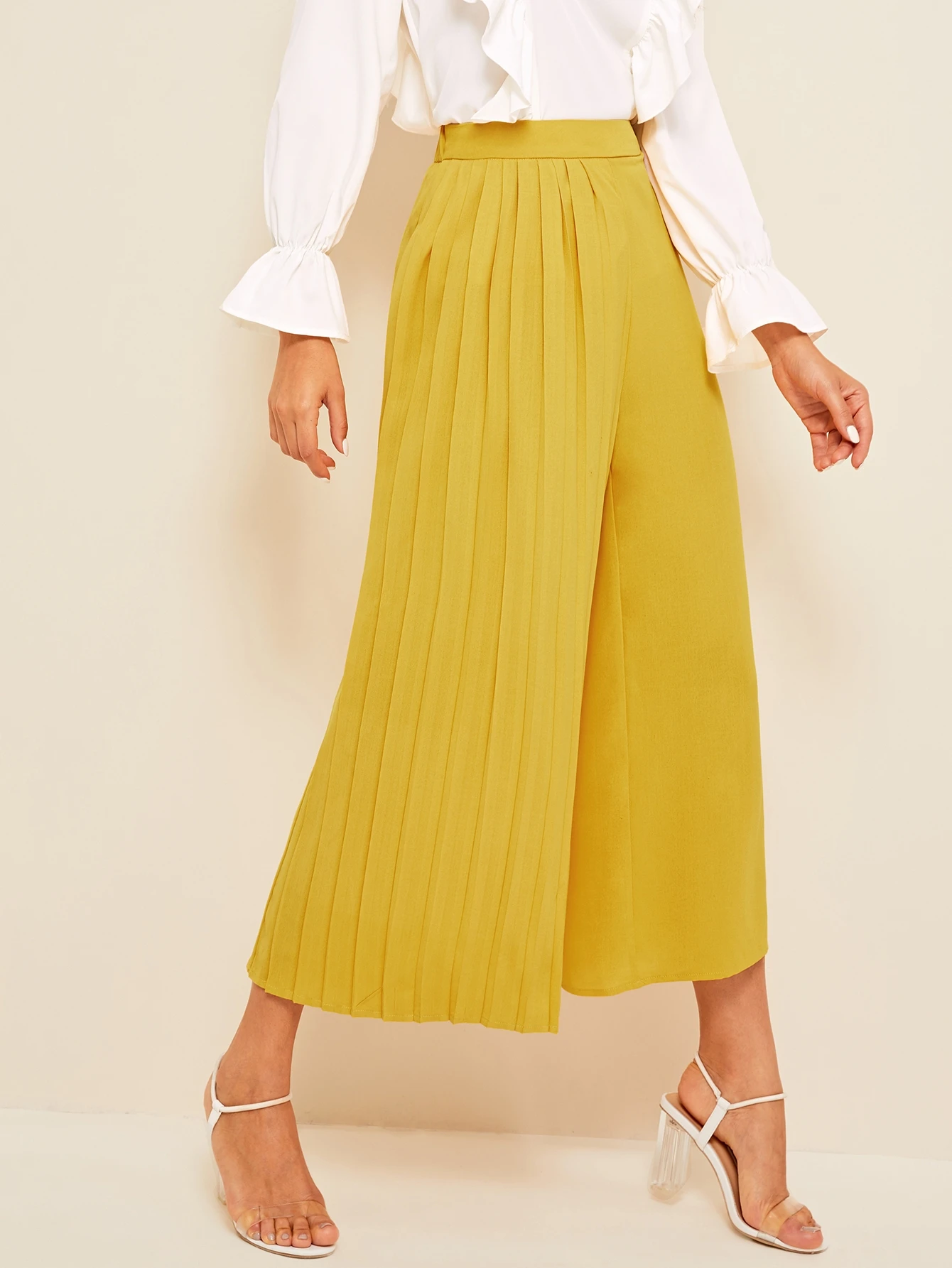 Jupe culotte plissée Clearance