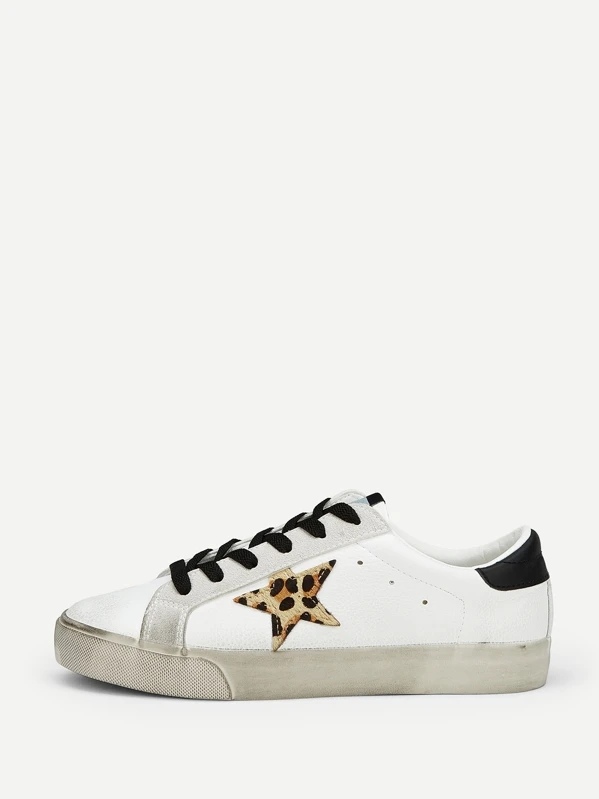shein leopard sneakers