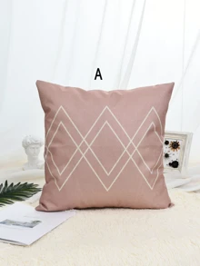 Mô hình hình học In đệm Cover 1 cái - Hồng - Xem 2