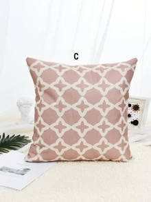 Mô hình hình học In đệm Cover 1 cái - Hồng - Xem 4