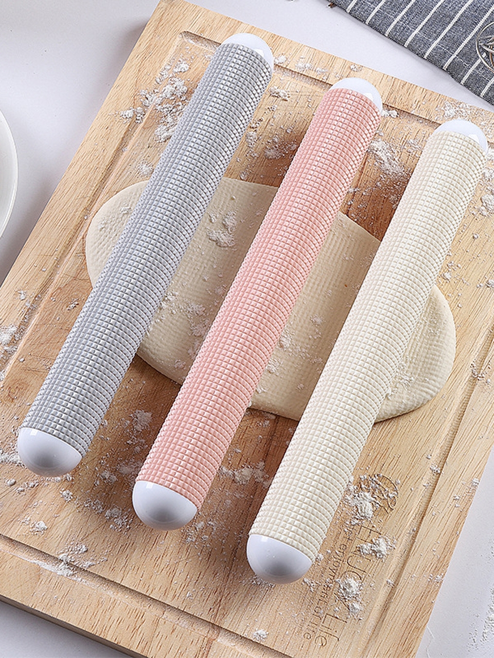 Household Dumpling Skin Rolling Pin, Non-Stick Dough Roller For Making Dumpling Skin, Bread Rolling Pin