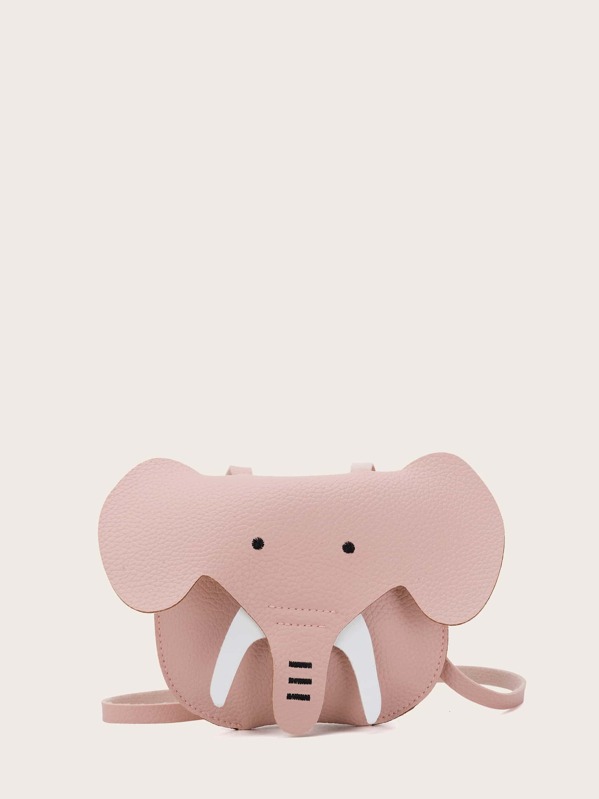 S Elephant Design Crossbody Bag