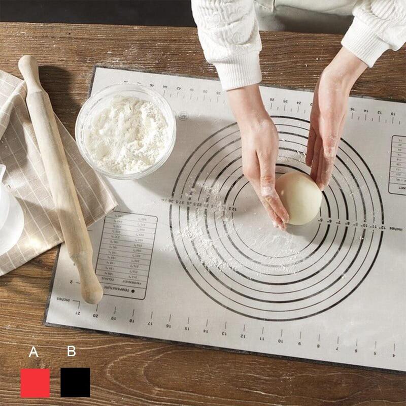 

Silicone Baking Kneading Mat, Multicolor