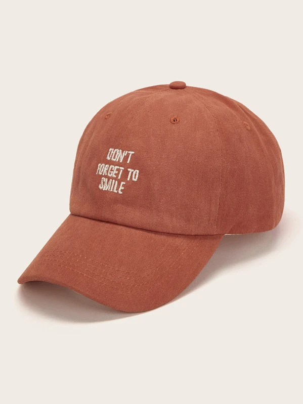 slogan baseball cap