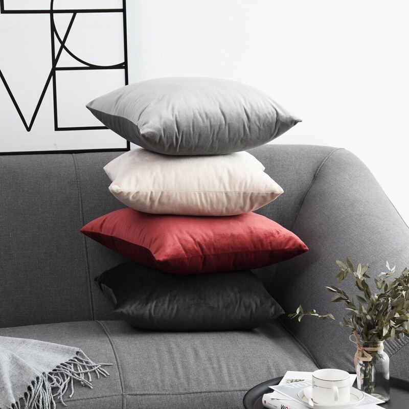 

Solid Cushion Cover 1pc, Multicolor