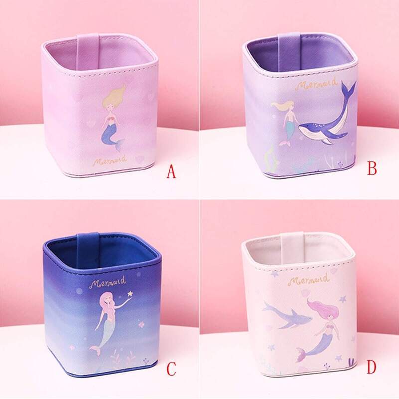 

Mermaid Print Pen Holder 1pc
