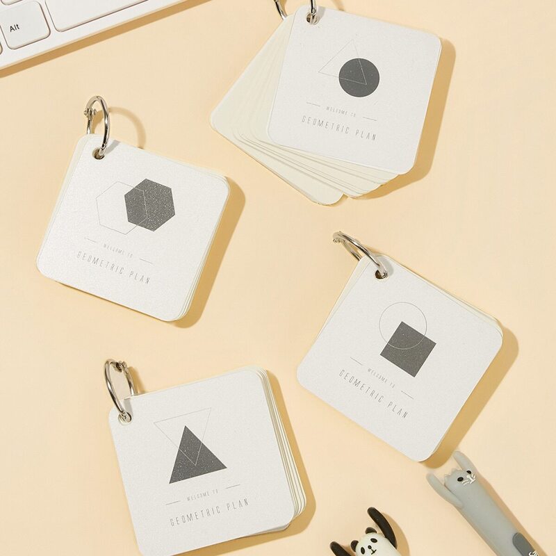 

Random Geometric Pattern Cover Memo Pad 1pc