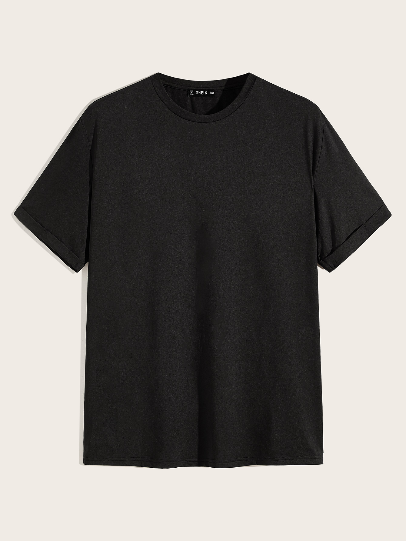 M skie tshirty kamizelki r wny czarne codzienny