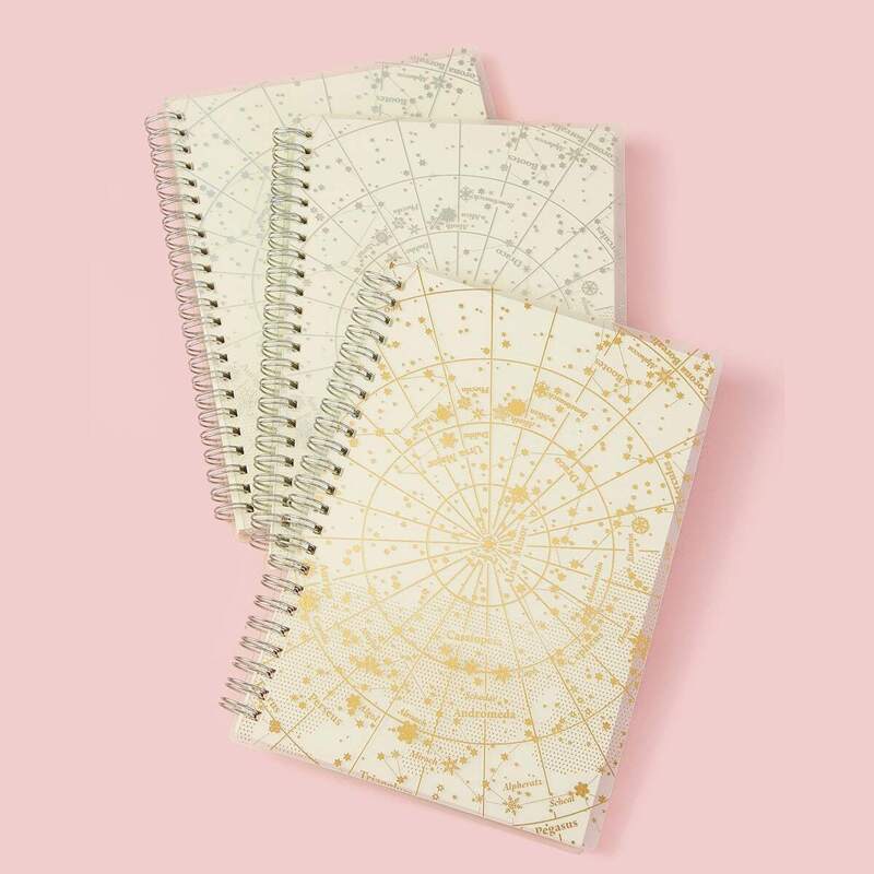 

Polar Circle Print Cover Spiral Notebook 1pc