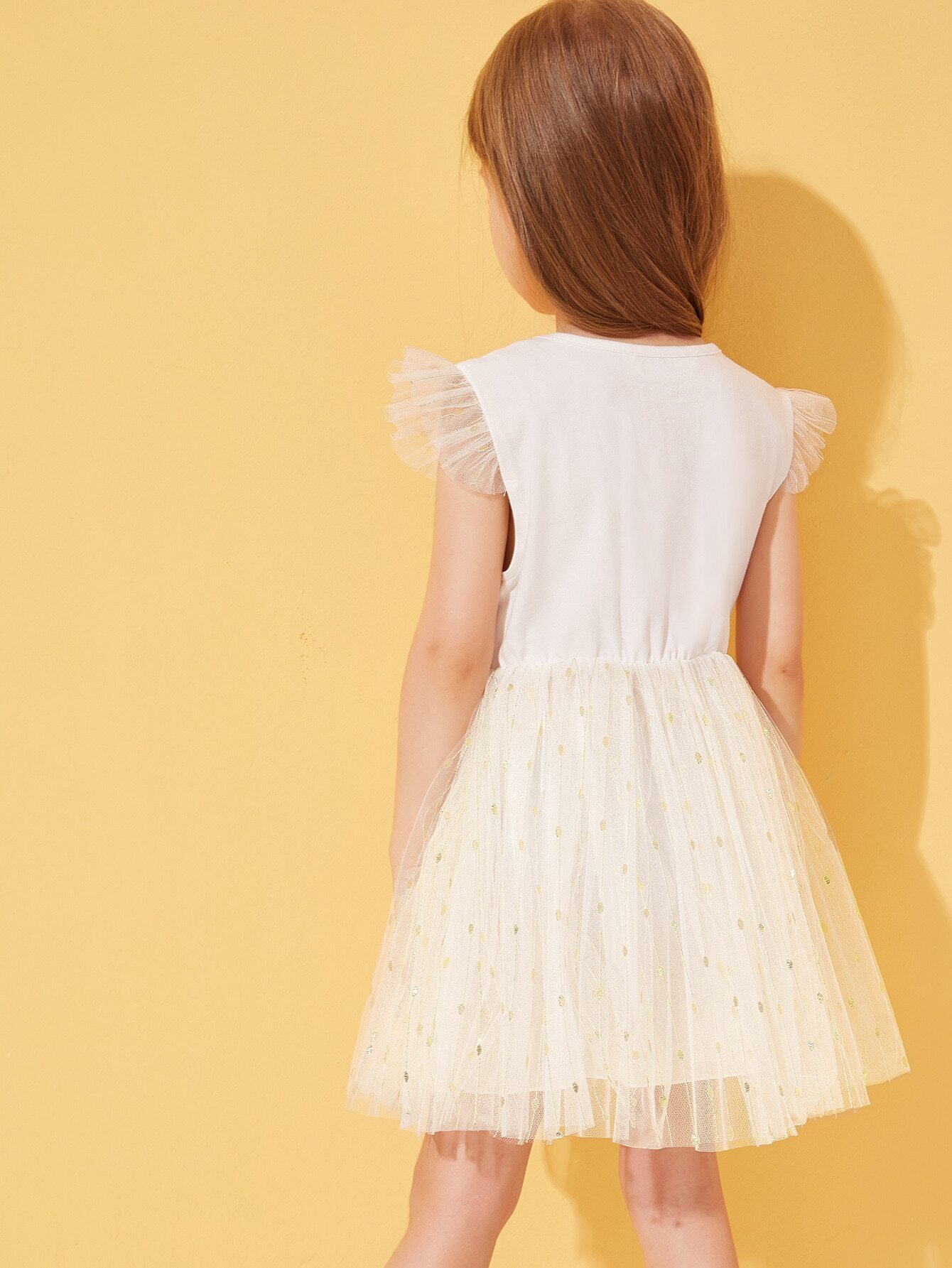 SHEIN Abito in tulla con paillettes da bambina | SHEIN ITALIA