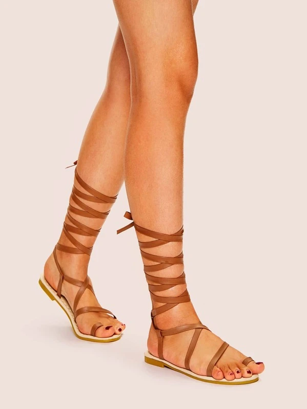 shein gladiator sandals