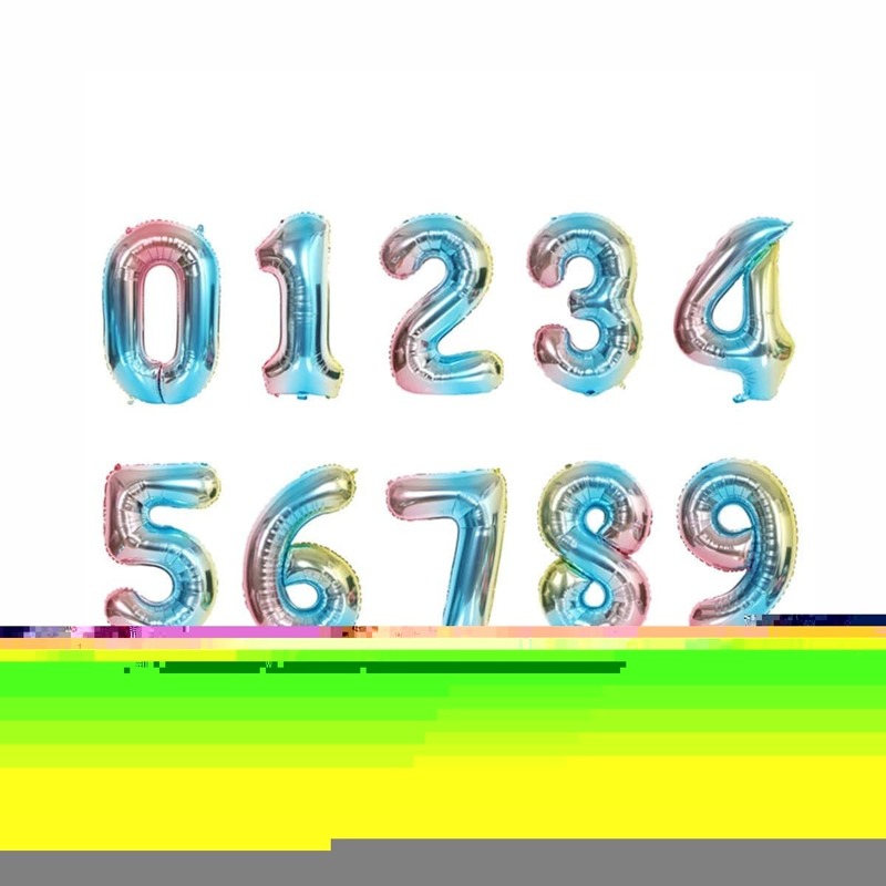 

Gradual Digital Decorative Balloon 1pc, Multicolor