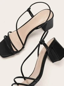 strappy slingback heels