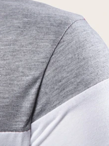 Manfinity Homme Men Cut And Sew Polo Shirt - Multicolor - View 4