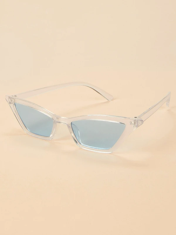 Lunettes De Soleil Yeux De Chat A Montures Transparentes Mode En Ligne Shein France