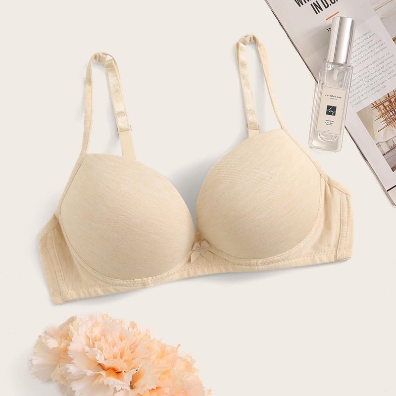 

Adjustable Strap Bra, Nude