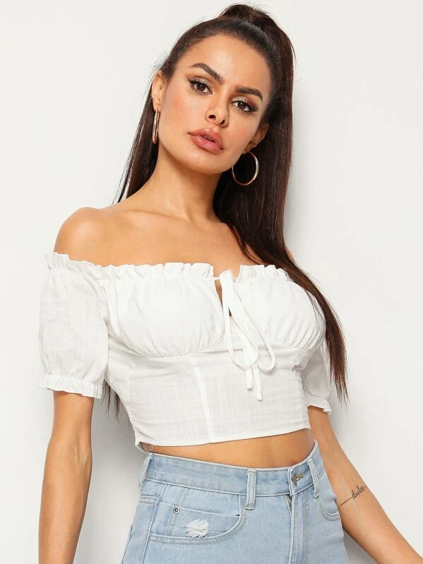 bardot bustier