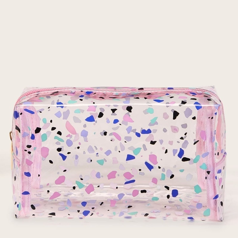 

Transparent Makeup Bag, Multicolor