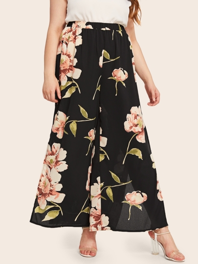 taglie taglie Pantaloni Floreali Donna Floreali Forti Pantaloni Forti Donna iTPuXOkZ