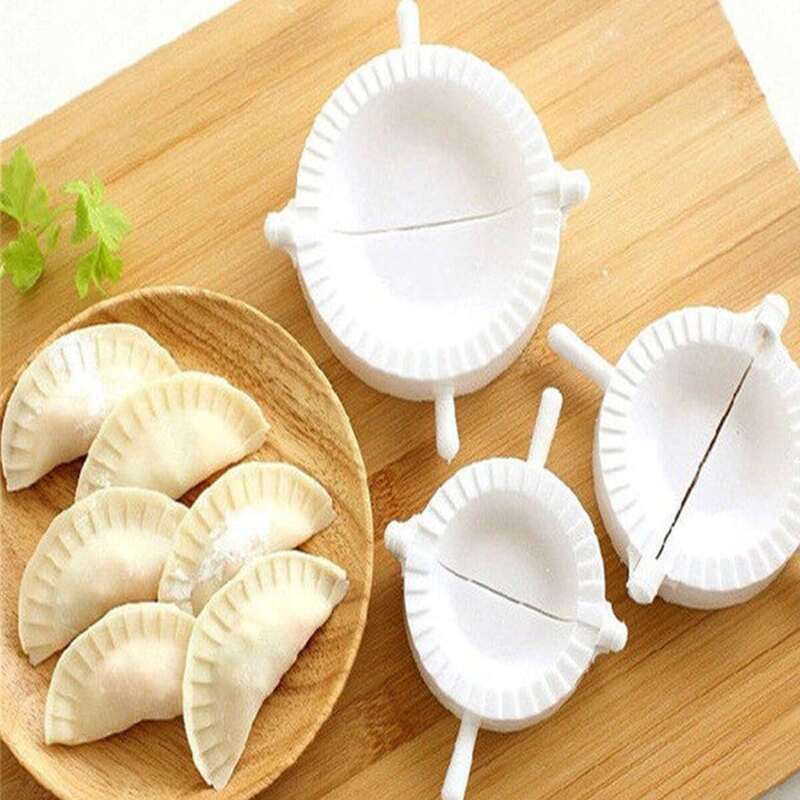 

Dumpling Mold Set 3pcs, White
